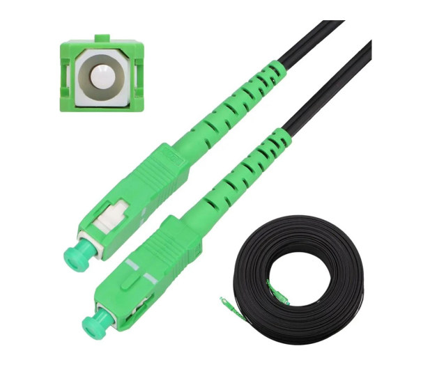 ExtraLink SC/APC-SC/APC Patchcord jednomodowy Simplex G.657A2 1,5m - 1543805 - zdjęcie 4